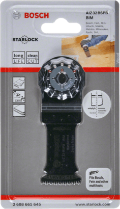New Genuine Bosch 2608661645 AIZ 32 BSPB Blade for Multi-Tools For oscillating