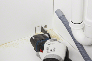 New Genuine Bosch 2608661696 Floor and Installation Set for Multi-Tools, 4-Piece