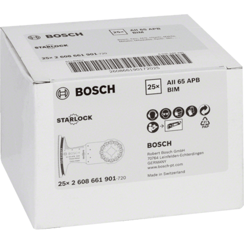New Genuine Bosch 2608661901 AII 65 APB Blade for Multi-Tools For oscillating
