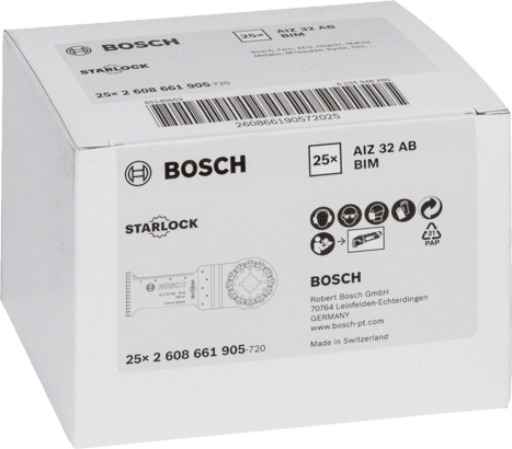 New Genuine Bosch 2608661905 AIZ 32 AB Blade for Multi-Tools For oscillating