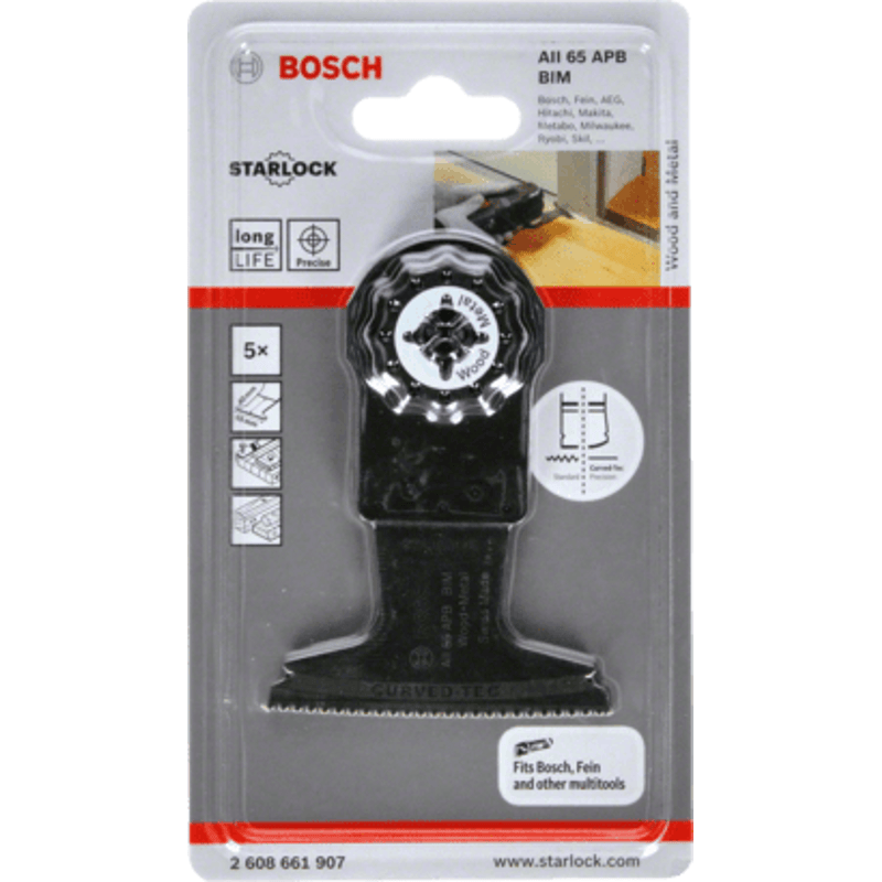 New Genuine Bosch 2608661907 AII 65 APB Blade for Multi-Tools For oscillating