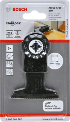New Genuine Bosch 2608661907 AII 65 APB Blade for Multi-Tools For oscillating