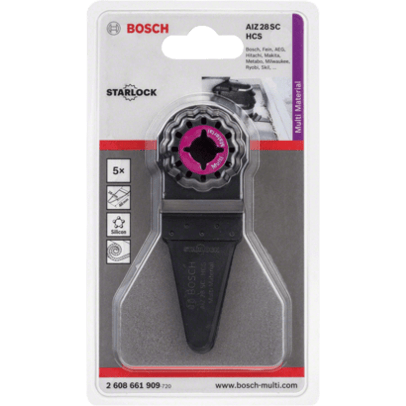 New Genuine Bosch 2608661909 AIZ 28 SC Cutter for Multi-Tools For oscillating