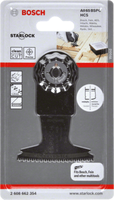 New Genuine Bosch 2608662354 AII 65 BSPC Blade for Multi-Tools For oscillating