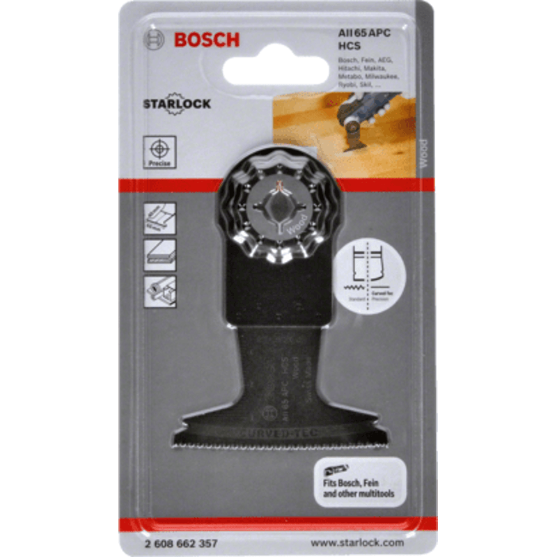 New Genuine Bosch 2608662357 AII 65 APC Blade for Multi-Tools For oscillating