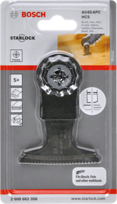 New Genuine Bosch 2608662358 AII 65 APC Blade for Multi-Tools For oscillating