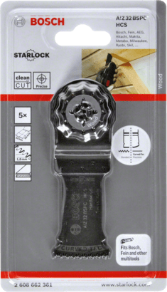 New Genuine Bosch 2608662361 AIZ 32 BSPC Blade for Multi-Tools For oscillating