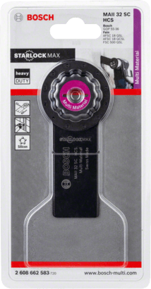 New Genuine Bosch 2608662583 MAII 32 SC Cutter for Multi-Tools For oscillating