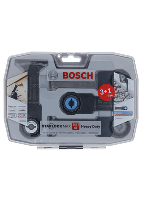 New Genuine Bosch 2608664132 Starlock Best of Heavy Duty Set, 4-Piece
