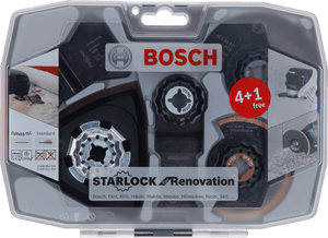 New Genuine Bosch 2608664624 Renovation Set for Multi-Tools, 8-Piece For