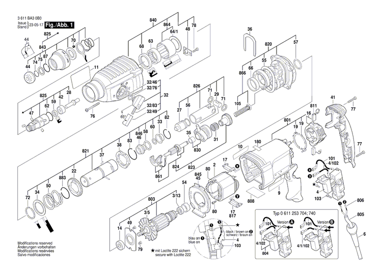New Genuine Bosch 2608670714 Guide Bushing