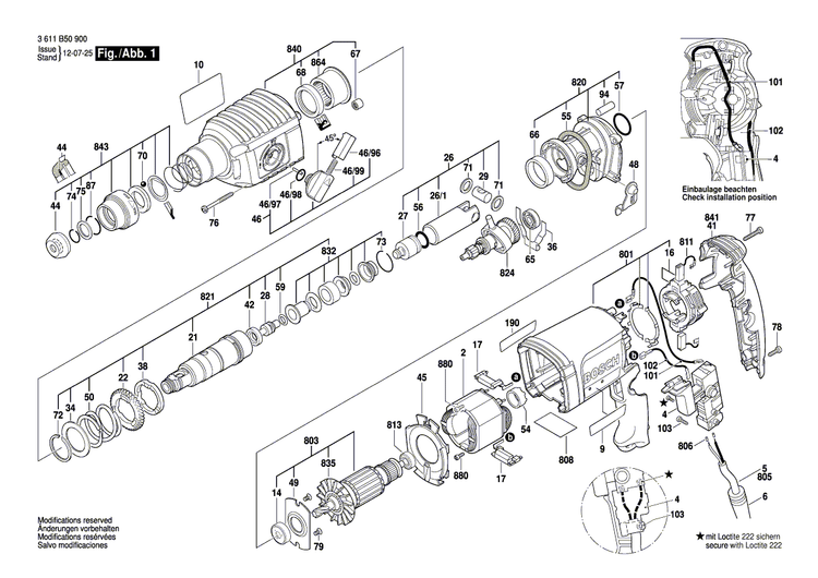 New Genuine Bosch 2608670729 Ratchet Sleeve