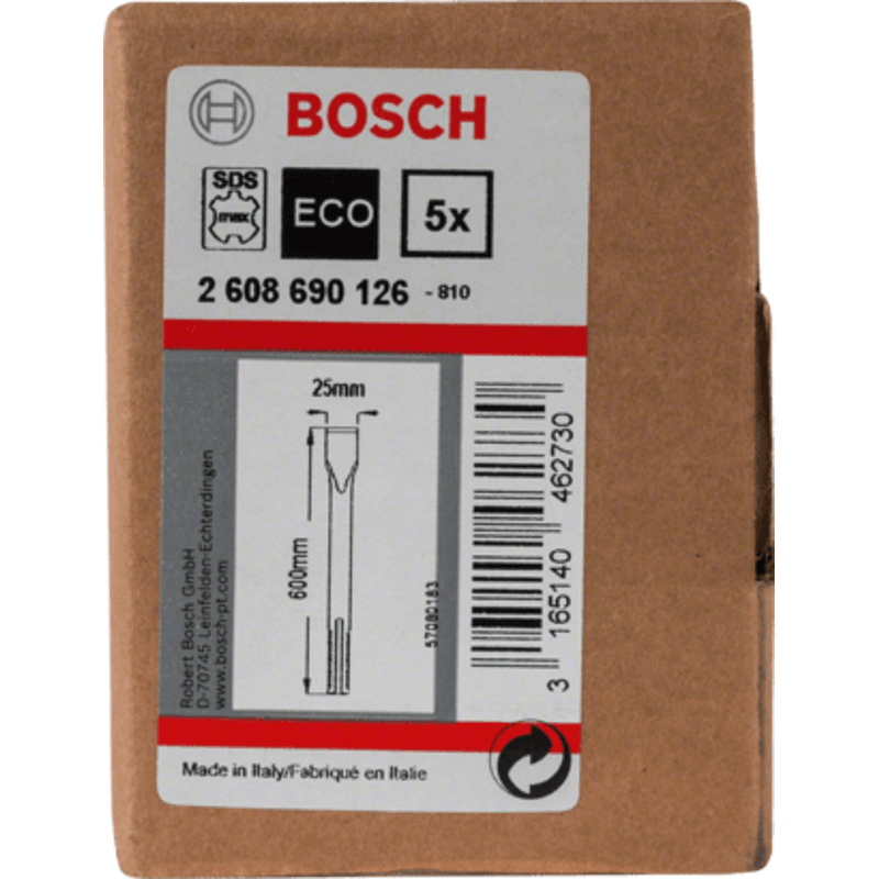 New Genuine Bosch 2608690126 SDS max Flat Chisel