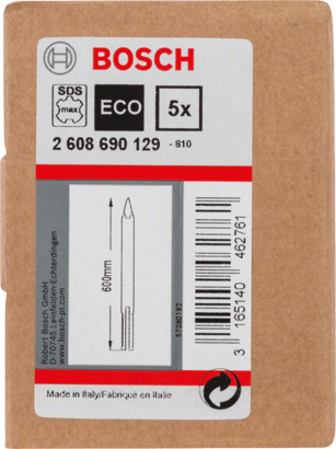 New Genuine Bosch 2608690129 SDS max Pointed Chisel