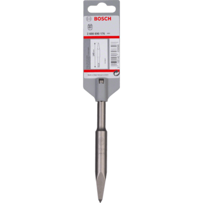 New Genuine Bosch 2608690176 SDS plus Pointed Chisel For rotary hammer drills,