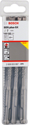 New Genuine Bosch 2608833897 SDS plus-5X Drill Bit For rotary hammer drills