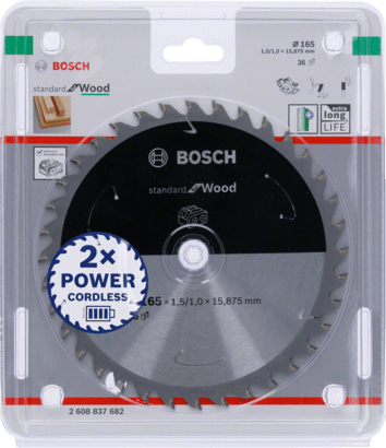 New Genuine Bosch 2608837667 Standard for Wood Circular Saw Blade For Cordless