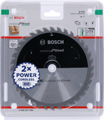 New Genuine Bosch 2608837673 Standard for Wood Circular Saw Blade For Cordless