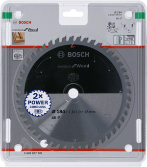 New Genuine Bosch 2608837701 Standard for Wood Circular Saw Blade For Cordless