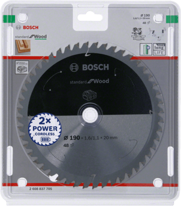 New Genuine Bosch 2608837705 Standard for Wood Circular Saw Blade For Cordless