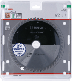 New Genuine Bosch 2608837714 Standard for Wood Circular Saw Blade For Cordless