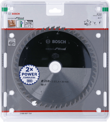 New Genuine Bosch 2608837714 Standard for Wood Circular Saw Blade For Cordless