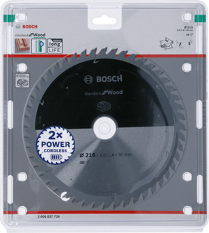 New Genuine Bosch 2608837726 Standard for Wood Circular Saw Blade For Cordless