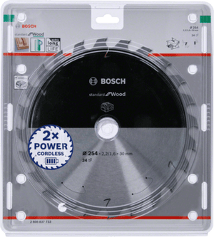 New Genuine Bosch 2608837733 Standard for Wood Circular Saw Blade For Cordless