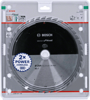 New Genuine Bosch 2608837734 Standard for Wood Circular Saw Blade For Cordless