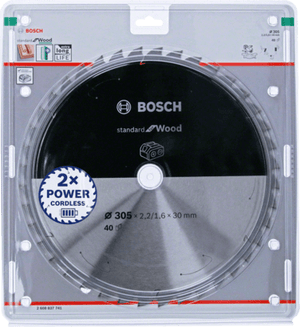 New Genuine Bosch 2608837741 Standard for Wood Circular Saw Blade For Cordless