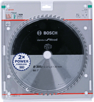 New Genuine Bosch 2608837742 Standard for Wood Circular Saw Blade For Cordless