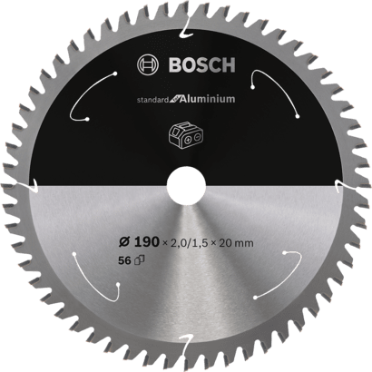 New Genuine Bosch 2608837770 Standard for Aluminium Circular Saw Blade For