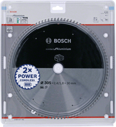 New Genuine Bosch 2608837782 Standard for Aluminium Circular Saw Blade For