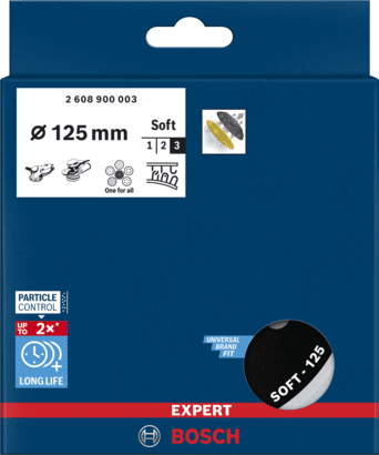 New Genuine Bosch 2608900003 EXPERT Multihole Backing Pad Universal 125 mm