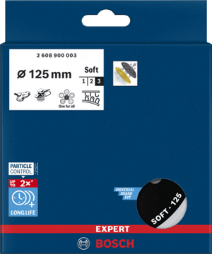 New Genuine Bosch 2608900003 EXPERT Multihole Backing Pad Universal 125 mm