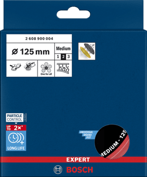 New Genuine Bosch 2608900004 EXPERT Multihole Backing Pad Universal 125 mm For