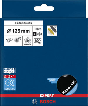 New Genuine Bosch 2608900005 EXPERT Multihole Backing Pad Universal 125 mm