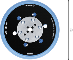 New Genuine Bosch 2608900005 EXPERT Multihole Backing Pad Universal 125 mm
