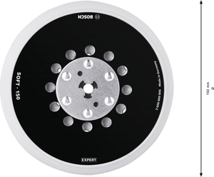 New Genuine Bosch 2608900006 EXPERT Multihole Backing Pad Universal 150 mm