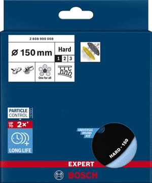 New Genuine Bosch 2608900008 EXPERT Multihole Backing Pad Universal 150 mm For