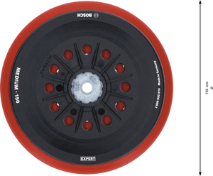 New Genuine Bosch 2608900010 EXPERT Multihole Backing Pad for 150 mm For
