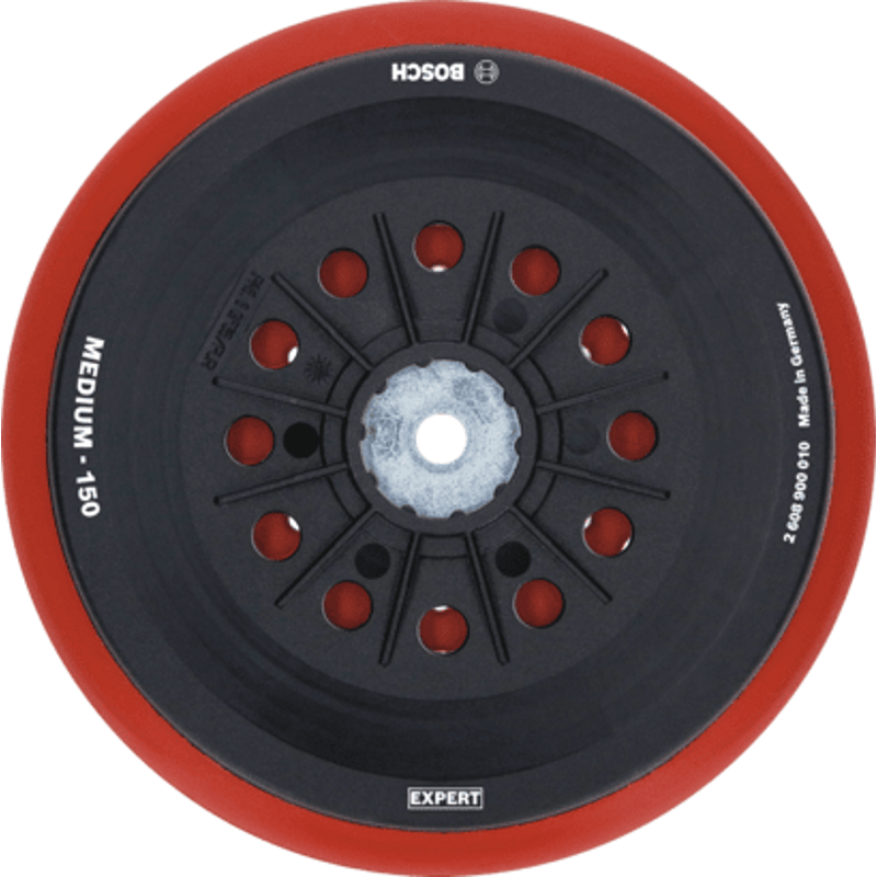 New Genuine Bosch 2608900010 EXPERT Multihole Backing Pad for 150 mm For