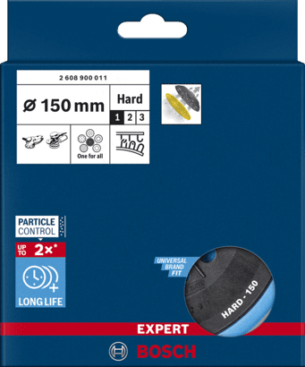 New Genuine Bosch 2608900011 EXPERT Multihole Backing Pad for 150 mm For