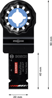 New Genuine Bosch 2608900012 EXPERT MetalMax AIZ 20 AIT Plunge Saw Blade