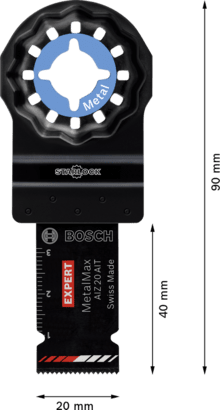 New Genuine Bosch 2608900013 EXPERT MetalMax AIZ 20 AIT Plunge Saw Blade