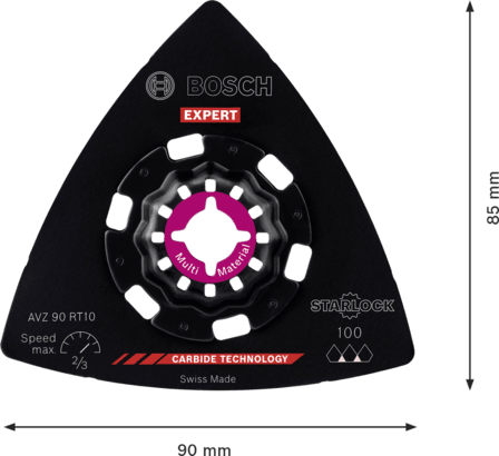 New Genuine Bosch 2608900043 EXPERT AVZ 90 RT10 Sanding Plate
