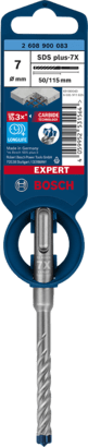 New Genuine Bosch 2608900083 EXPERT SDS plus-7X Hammer Bits For rotary hammer