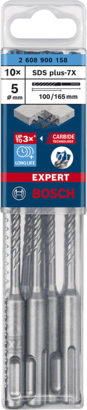 New Genuine Bosch 2608900158 EXPERT SDS plus-7X Hammer Bits For rotary hammer