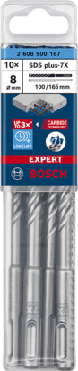 New Genuine Bosch 2608900167 EXPERT SDS plus-7X Hammer Bits For rotary hammer