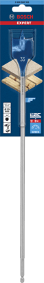 New Genuine Bosch 2608900355 EXPERT Self Cut Speed Spade Bits For rotary